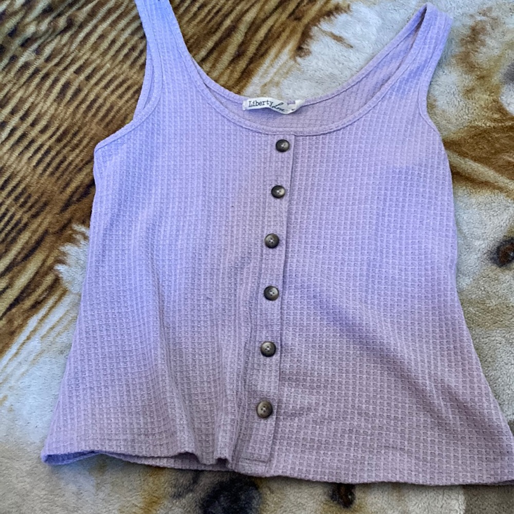 Purple tank top